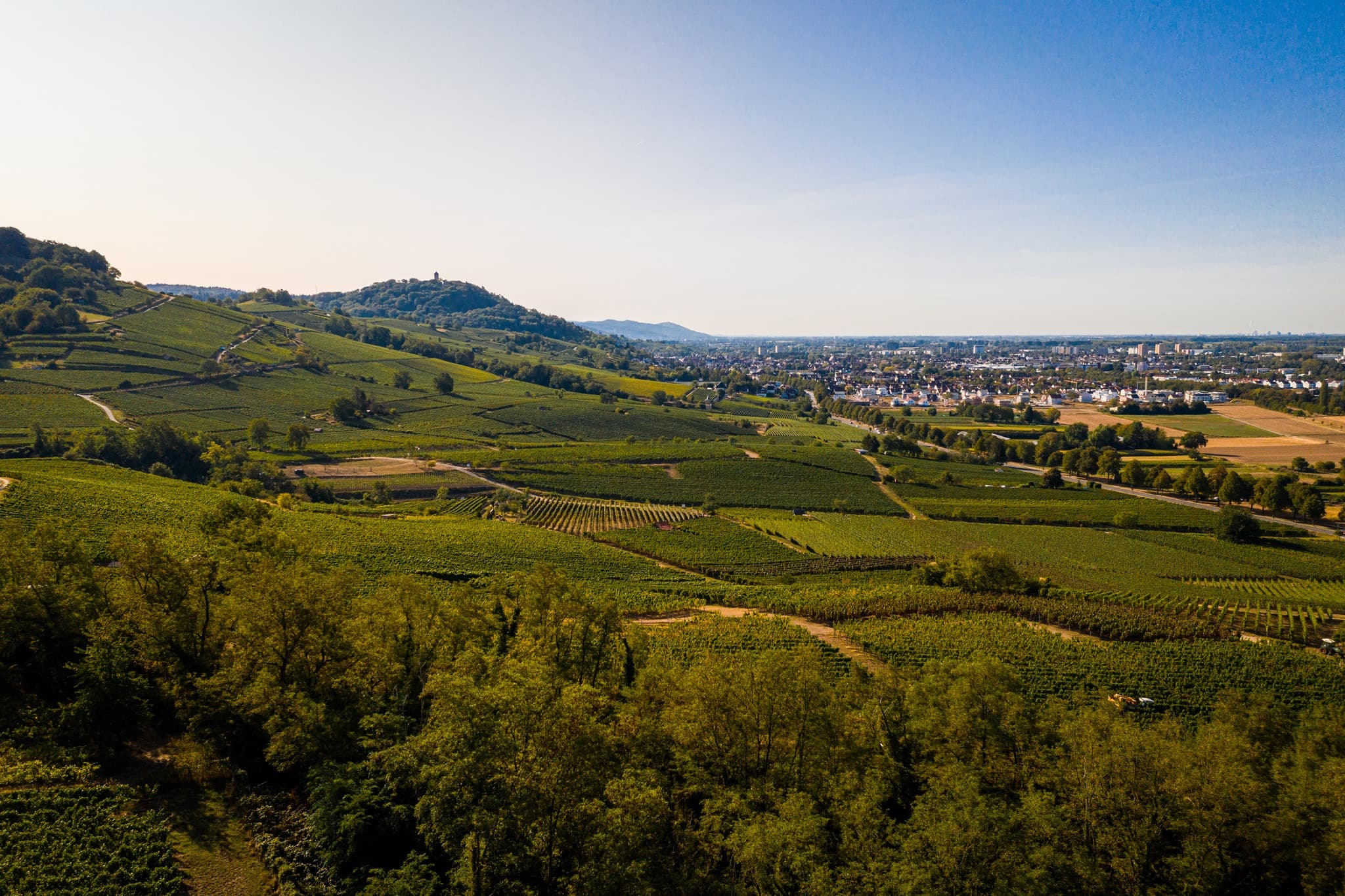 Bergstraße mit Melibokus – Heimat der talo Capital
