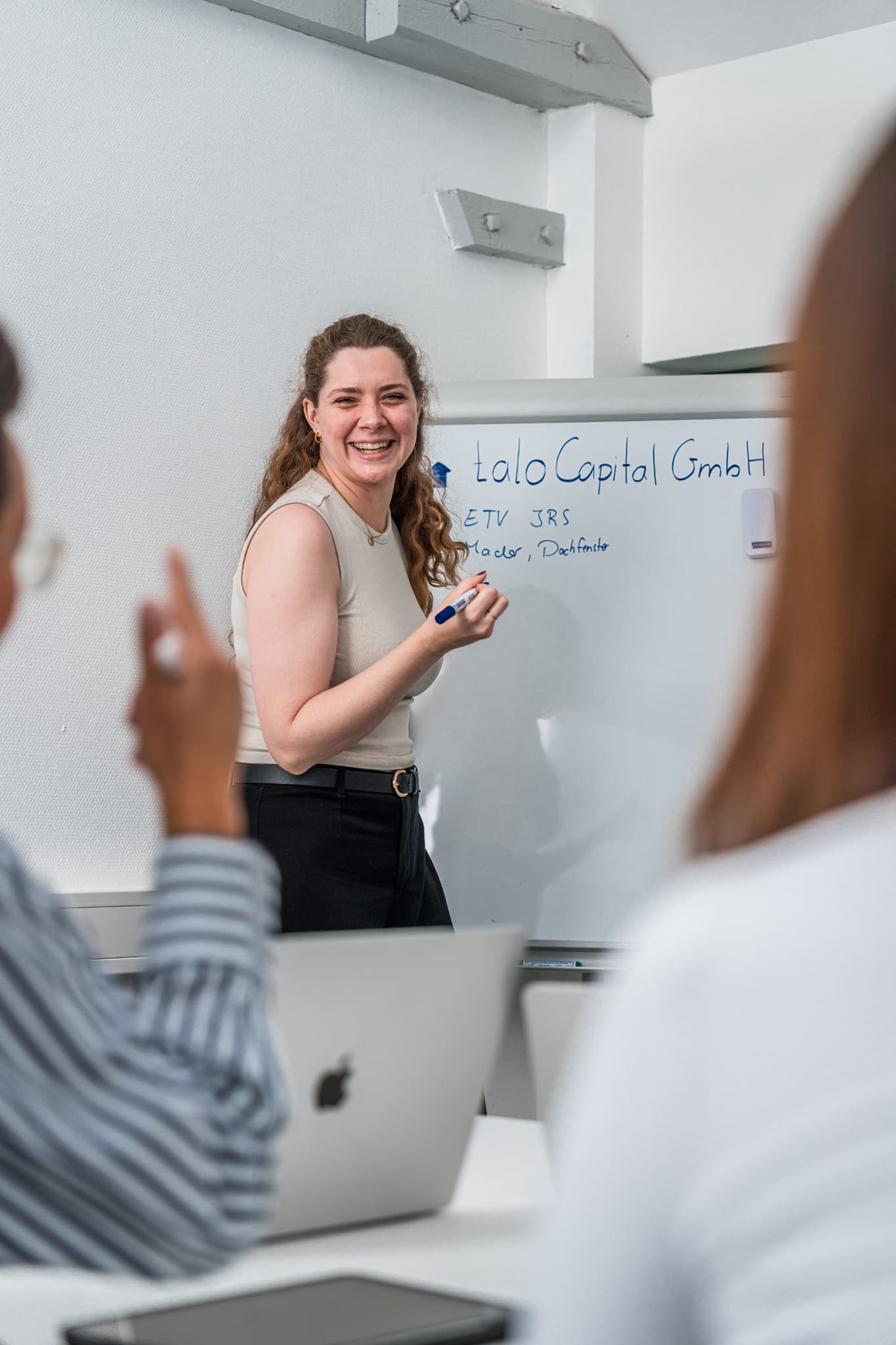 Team-Meeting bei talo Capital Bensheim