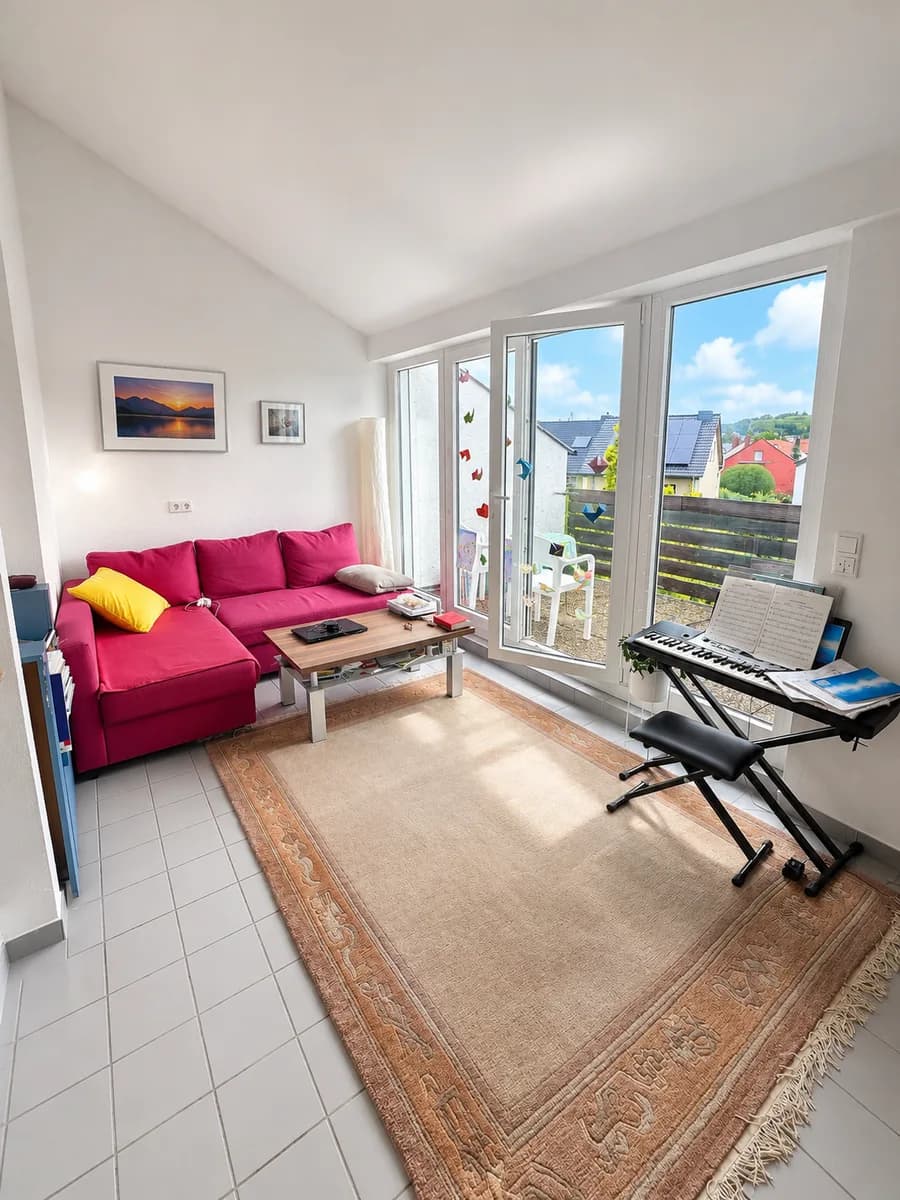 Komfortable 3-Zimmer-Wohnung mit Balkon & Garten