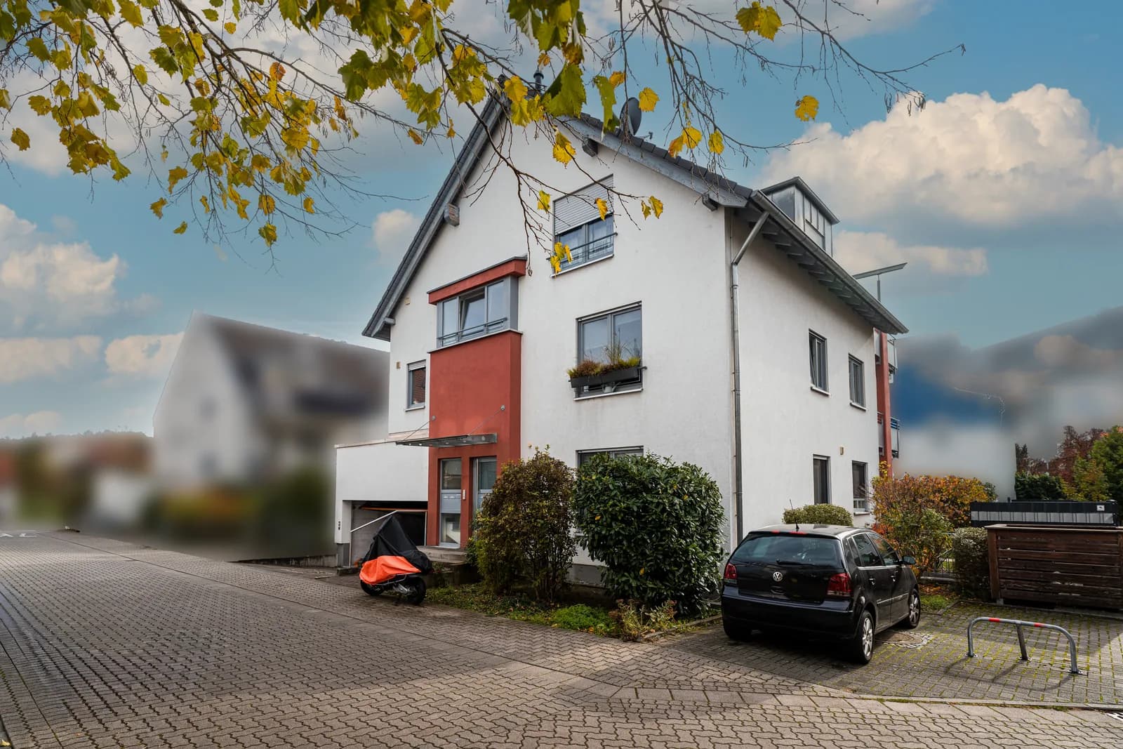 Außenansicht 4-Zimmer-Gartenwohnung Bensheim